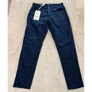 Todd Snyder Stretch Corduroy Jeans Womens Size W30xL30 Navy Blue Slim‎ Fit NWT